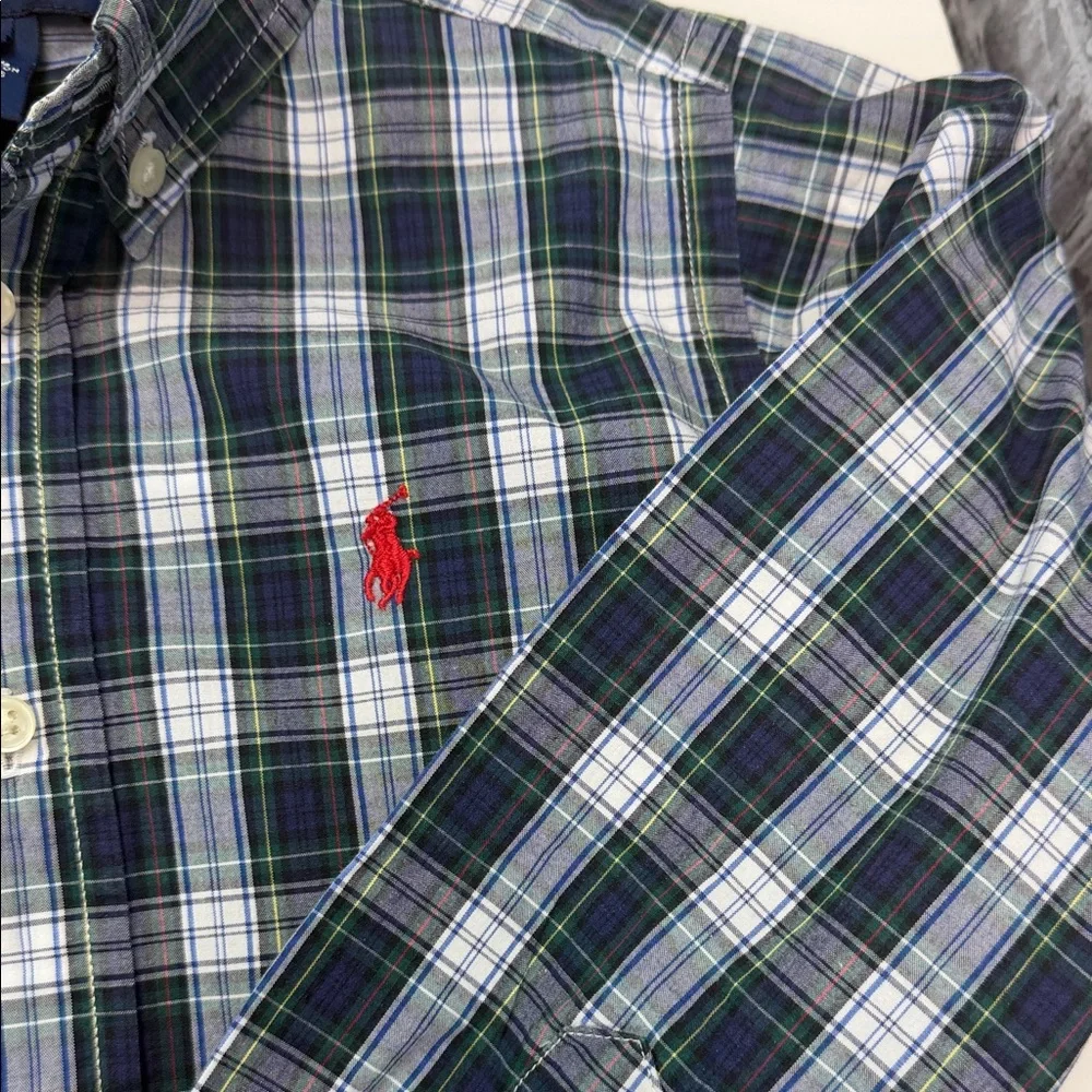 Boy's Ralph Lauren Multicolor‎ Plaid Shirt